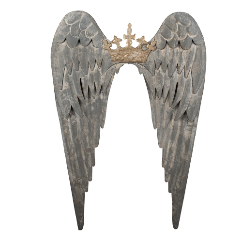 Декор для стен "Крылья Ангела с короной" 46x4x65см