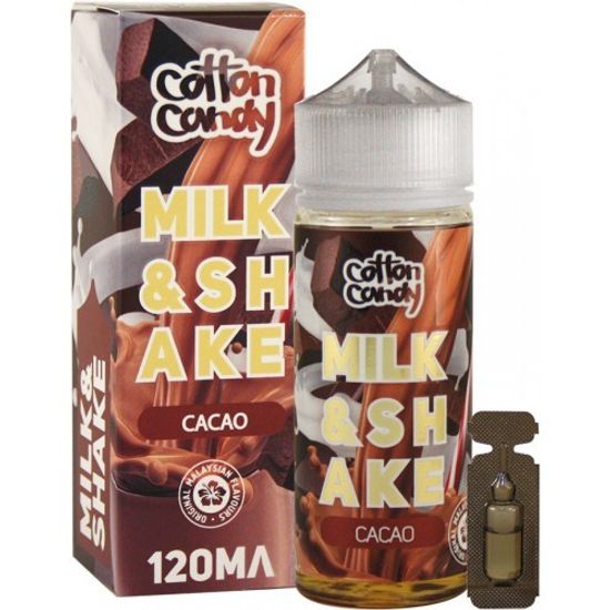 Жидкость Cotton Candy MILK&SHAKE (120 мл, 3 мг) Какао