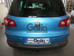 Фаркоп оцинкованный Galia V069A для Volkswagen Tiguan 2007-2016, 2016-, Audi Q3 2011-2018(паспорт и сертификат в комплекте)(без электрики)