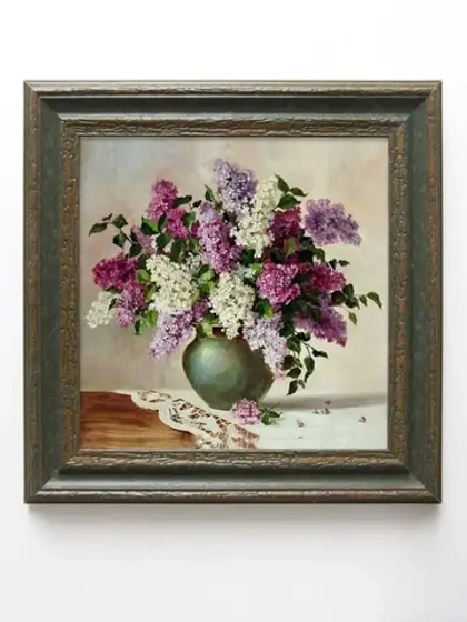 Картина на стену интерьерная на холсте 26х26 см