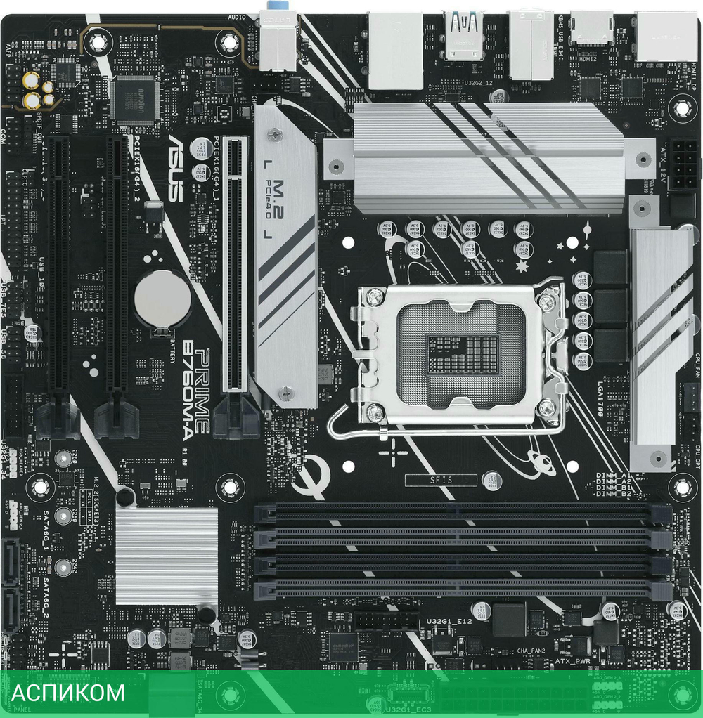 Материнская плата ASUS Prime B760M-A-CSM DDR5