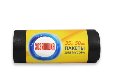 Пакеты для мусора "Хозяюшка" 35л. 50шт Sellwin PRO