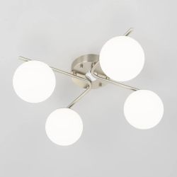 Citilux Адам Смарт CL228A141 RGB LED Умная люстра Матовый Хром