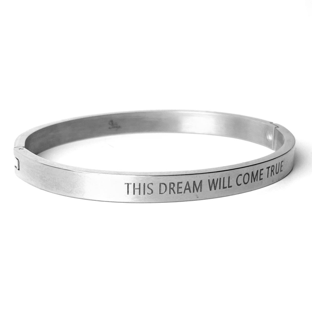 Браслет This Dream will come true Siver