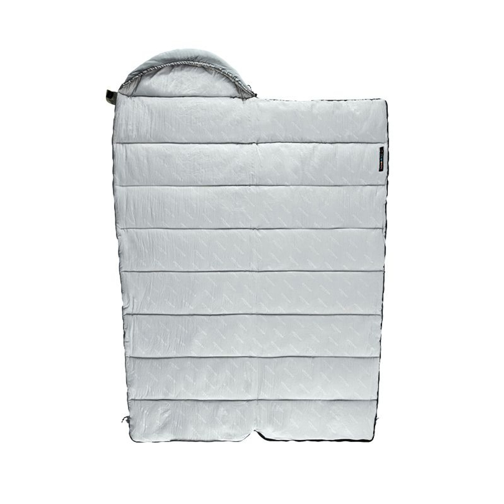 Спальный мешок Naturehike Envelope M400, (190+30)х80 см, серый, для активного отдыха, комфортная температура +1 C