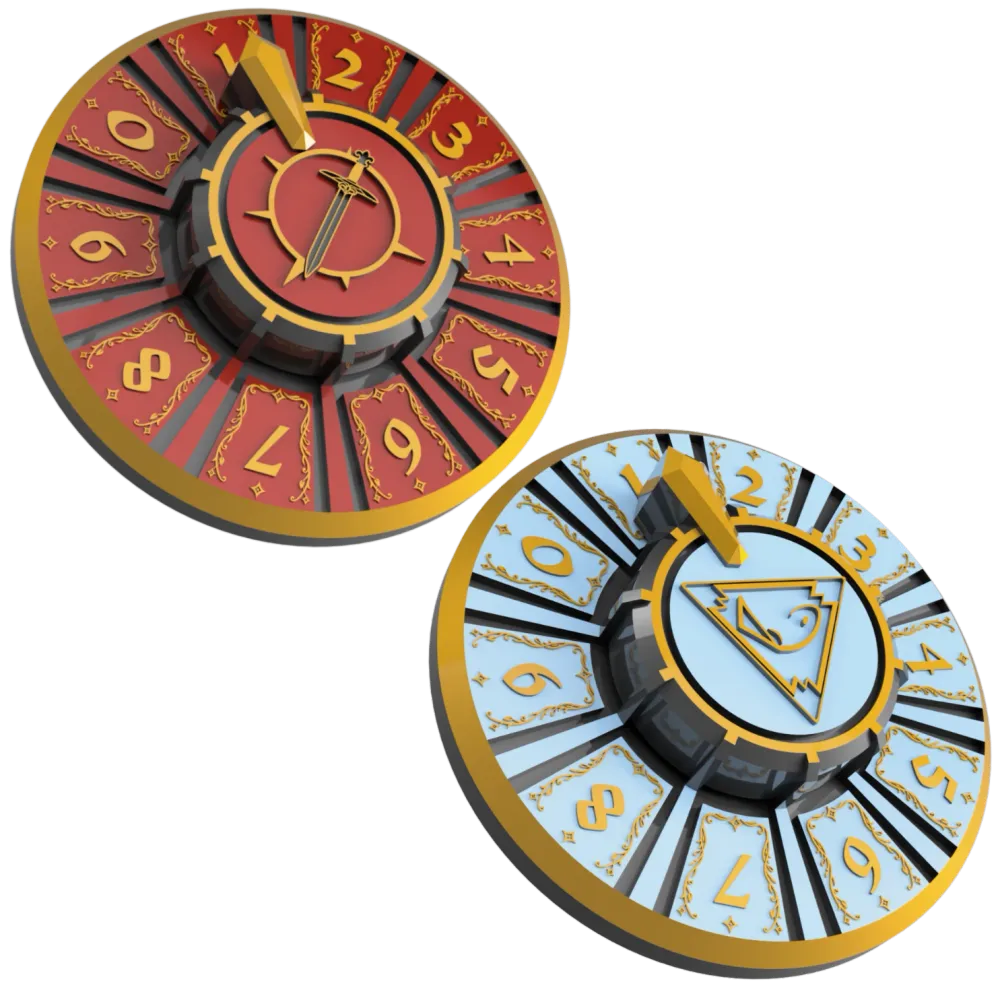 The Lord of the Rings™: Ascension™ Metal Runes & Power Trackers The Lord of the Rings™: Ascension™ Metal Runes & Power Trackers