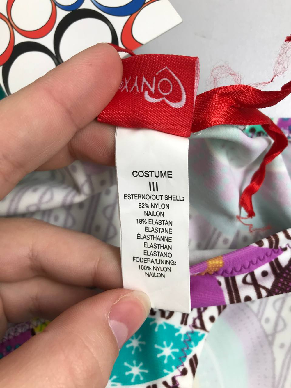 Купальник Nyx разноцветный 40 размер, новый