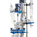 Реактор стеклянный лабораторный S212-3L с рубашкой 3 л