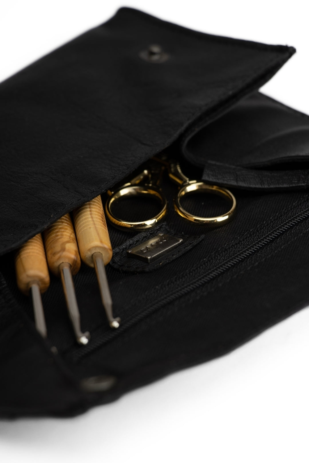 Пенал для хранения инструментов "Liv" Black, 10 х 19 см