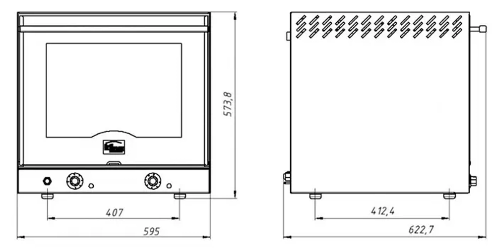 Печь конвекционная электрическая Grill Master ФЖШ/1 (22218)