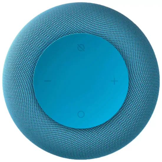 Умная колонка VK Капсула мини (с часами), морской синий