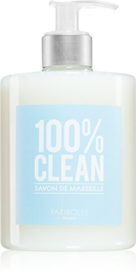 FARIBOLES Happiness Marseille 100% Clean - жидкое мыло /   520  ml  / GTIN 3760059463399