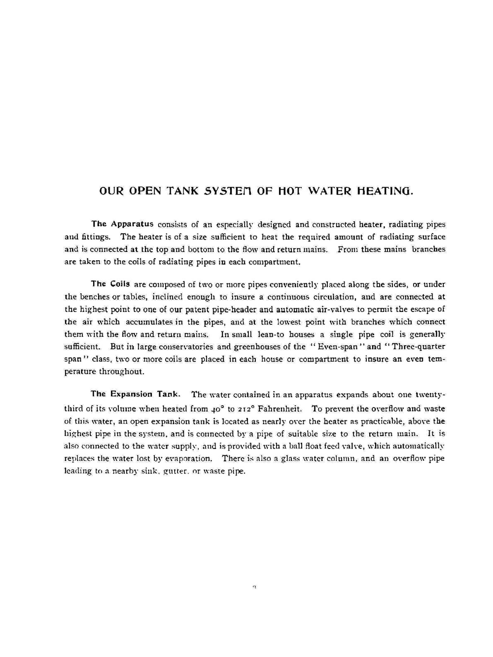 Horticultural architects, builders, steam and hot water heating engineers, manufacturers of hot water heaters, standard heating pipes and fittings | Lord & Burnham company