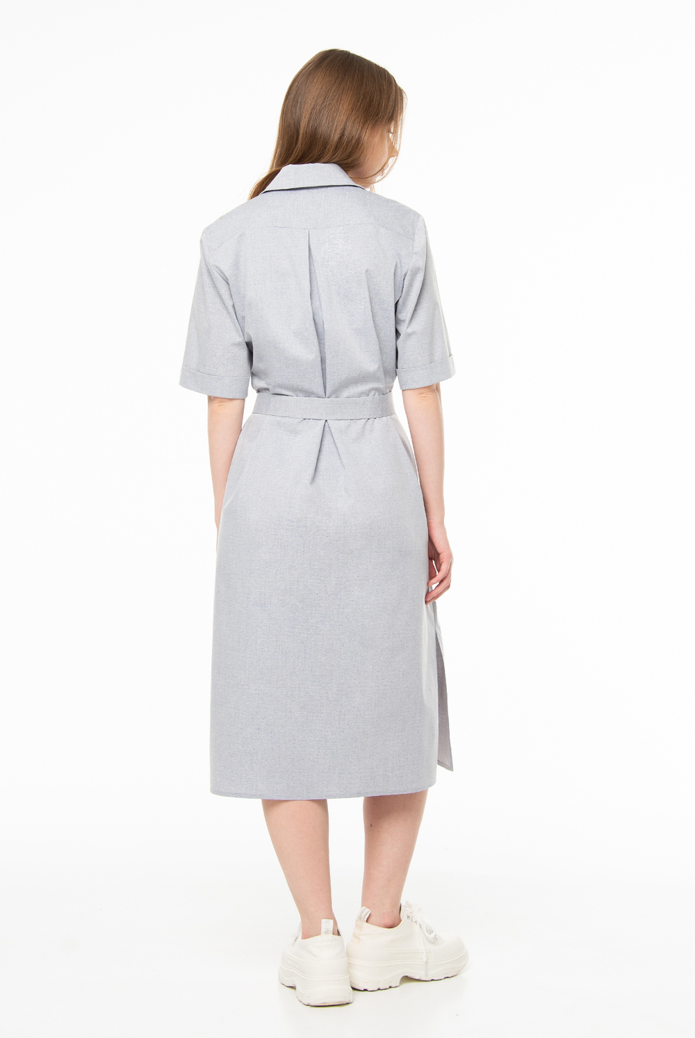 Платье женское 4312зп, серый #525Сер054312зп