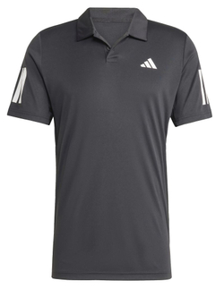 Мужское теннисное поло Adidas Club Tennis 3-Stripes Polo - черный