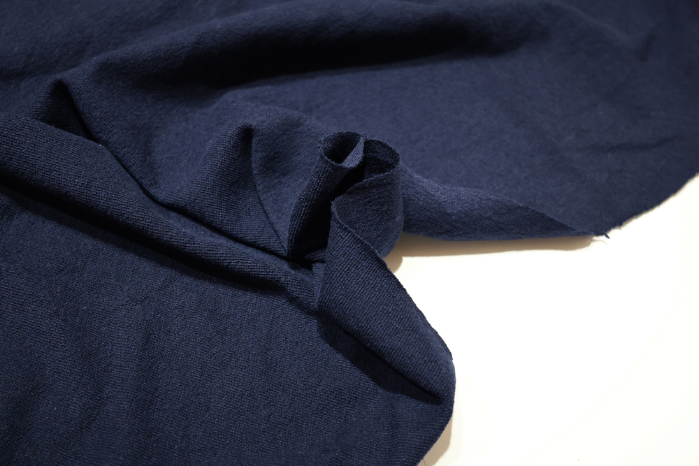 СИНИЙ - Трикотаж БУРУМДЖЮК (КРВ642 Елена) (к1 стрела от кромки 25см)