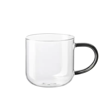 ASA Coppa Стеклянная кружка 400 мл серая