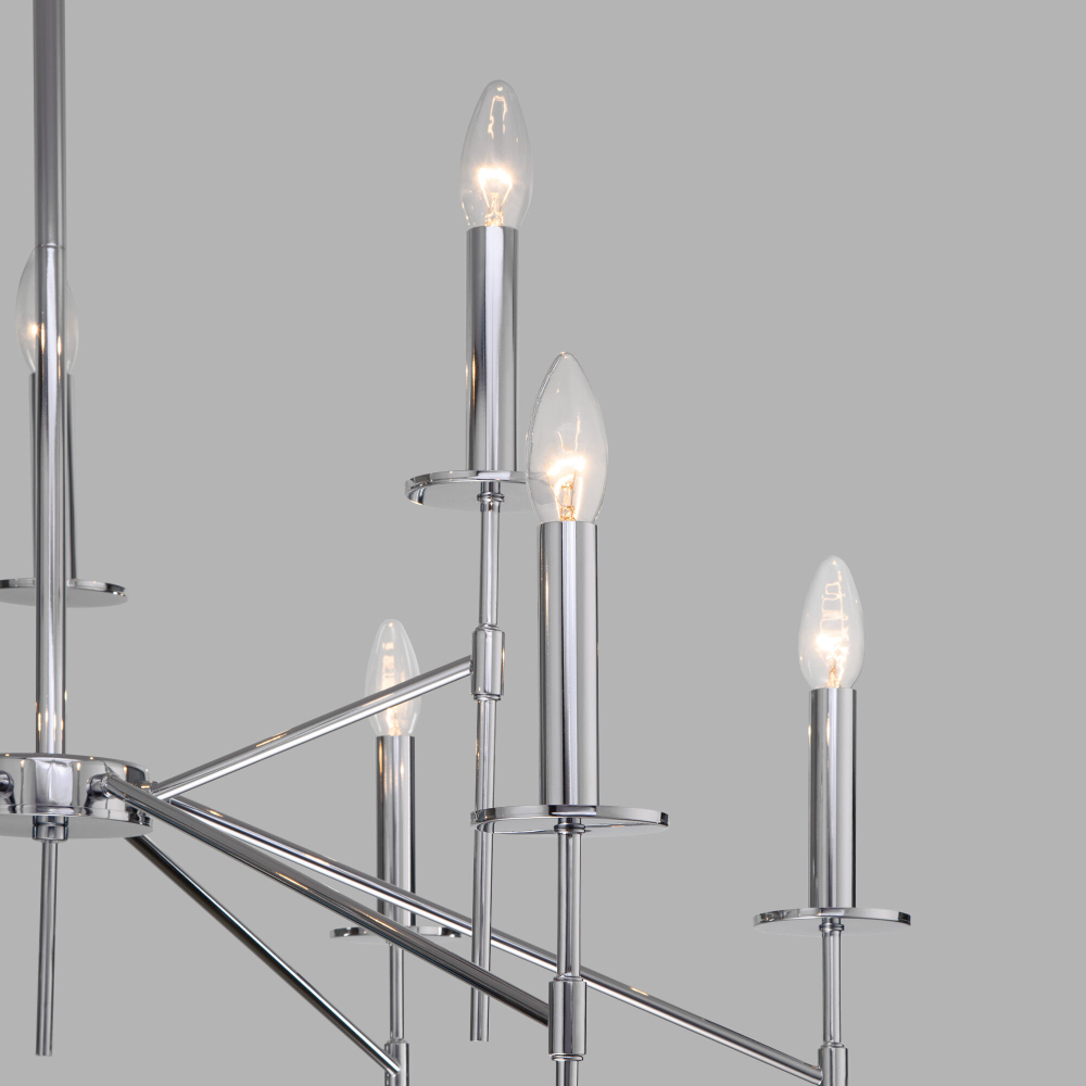 Потолочный светильник Eurosvet Anders 60142/9 хром