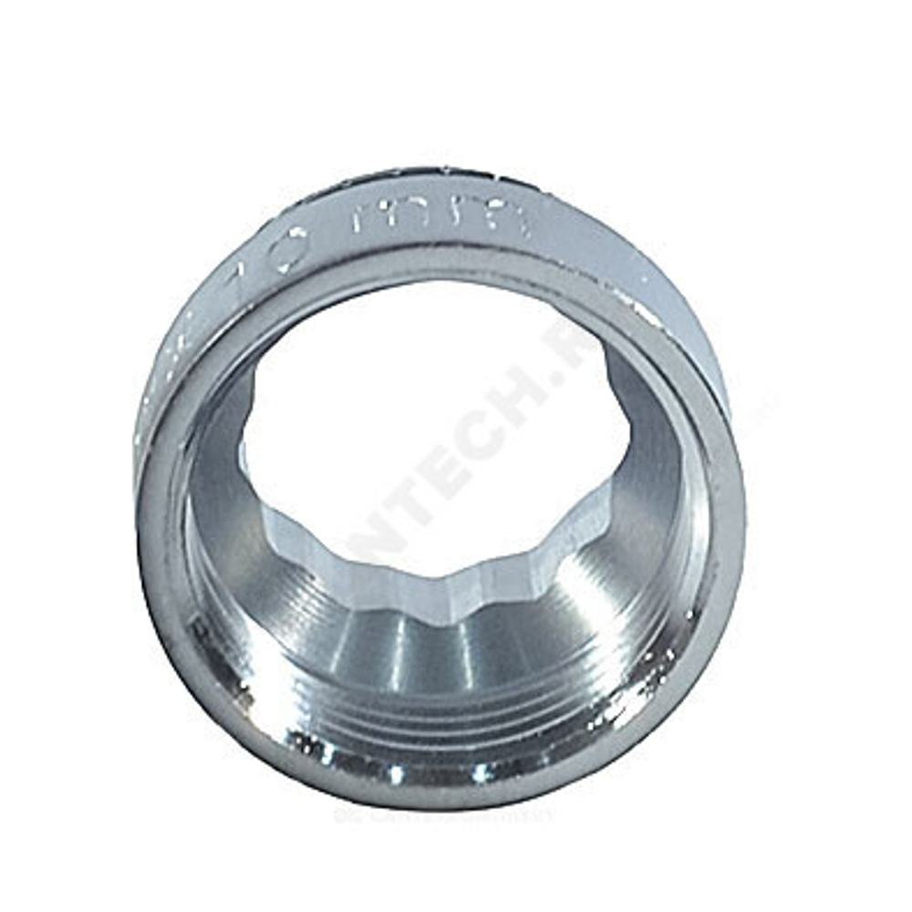 Удлинитель латунь хром Ду 15 (1/2") L=80мм ВР/НР SantechSystems