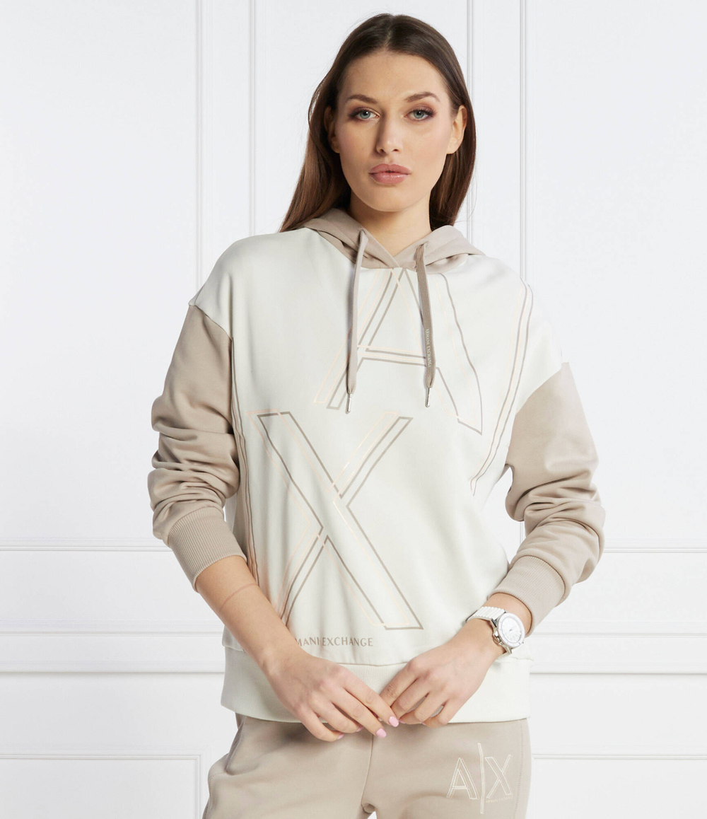 Худи Armani Exchange - бежевый(3DYM09 YJEBZ)