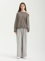 Женская Толстовка One-shoulder Oversized
