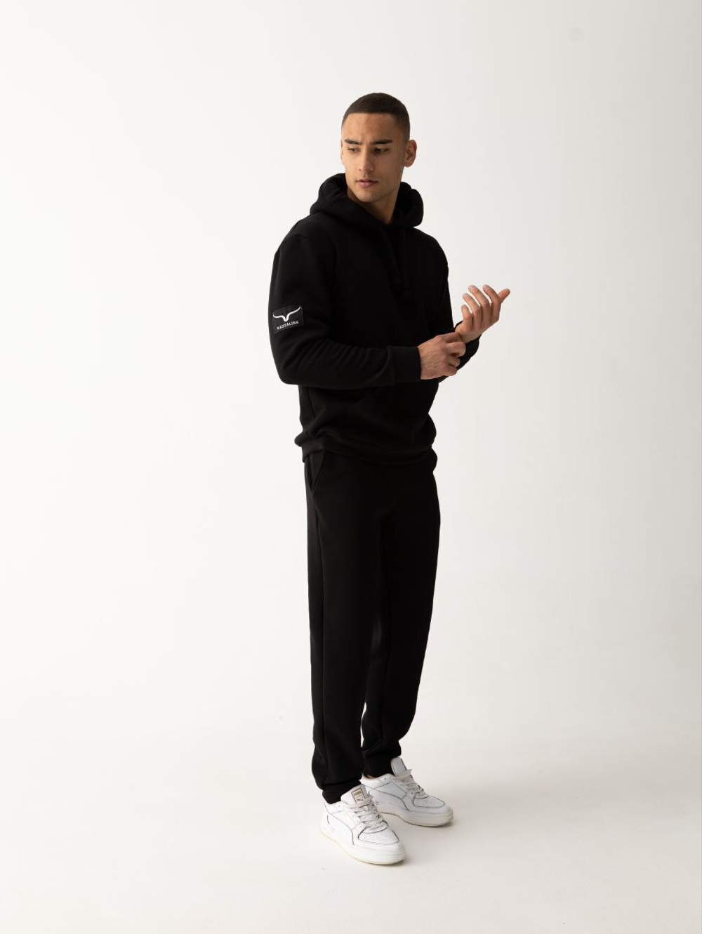 Костюм мужской спортивный теплый. Уголь