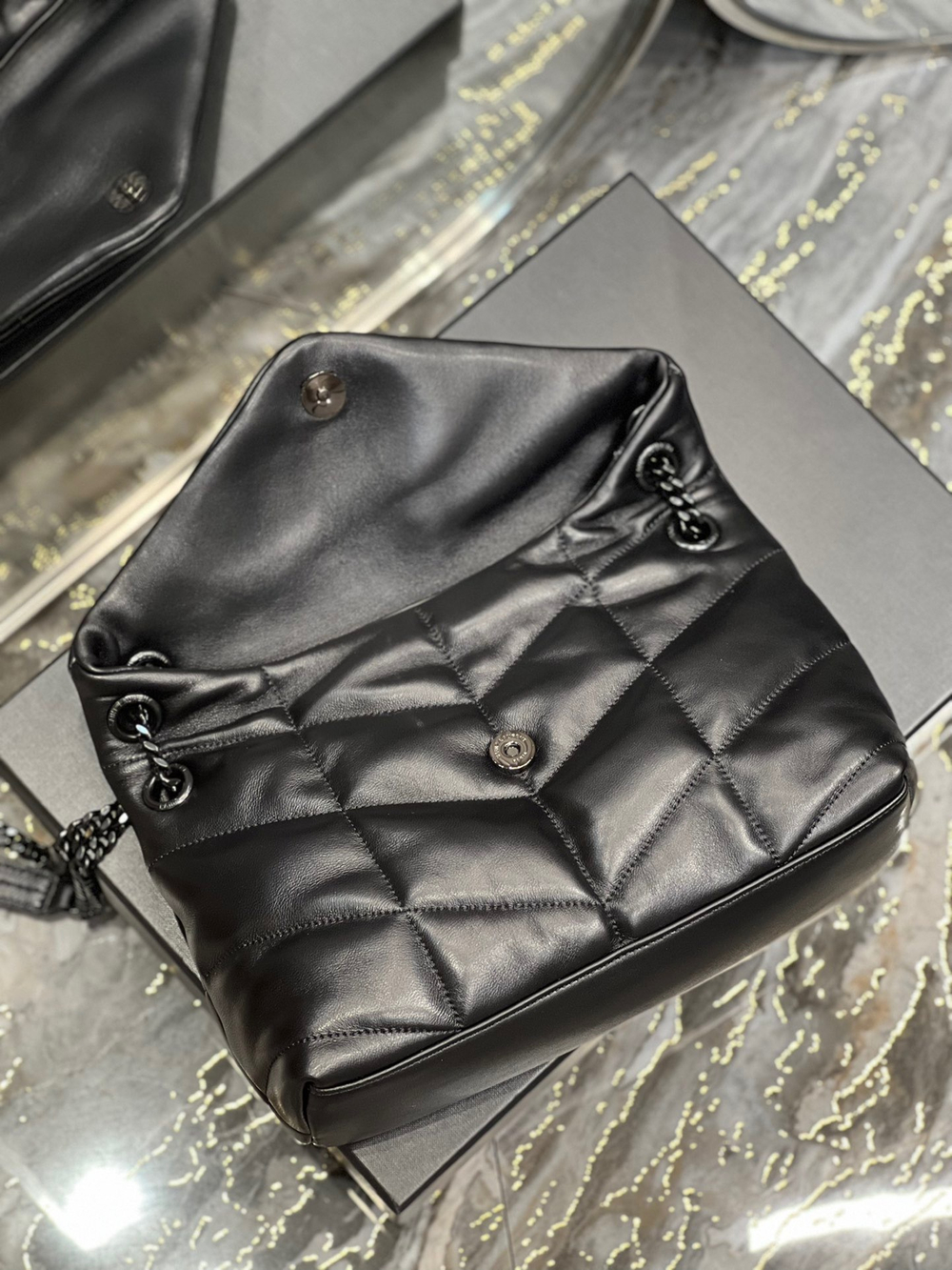 Saint Laurent Loulou Puffer Bag 29 cm