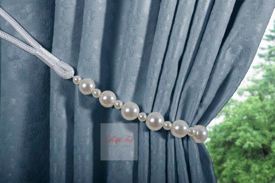 Длинные шторы Луи (Indigo), Шторы из стриженного бархата