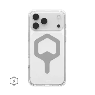 UAG Plyo with MagSafe Series Case for Apple iPhone 17 Pro Max Ice/Silver (Прозрачный)