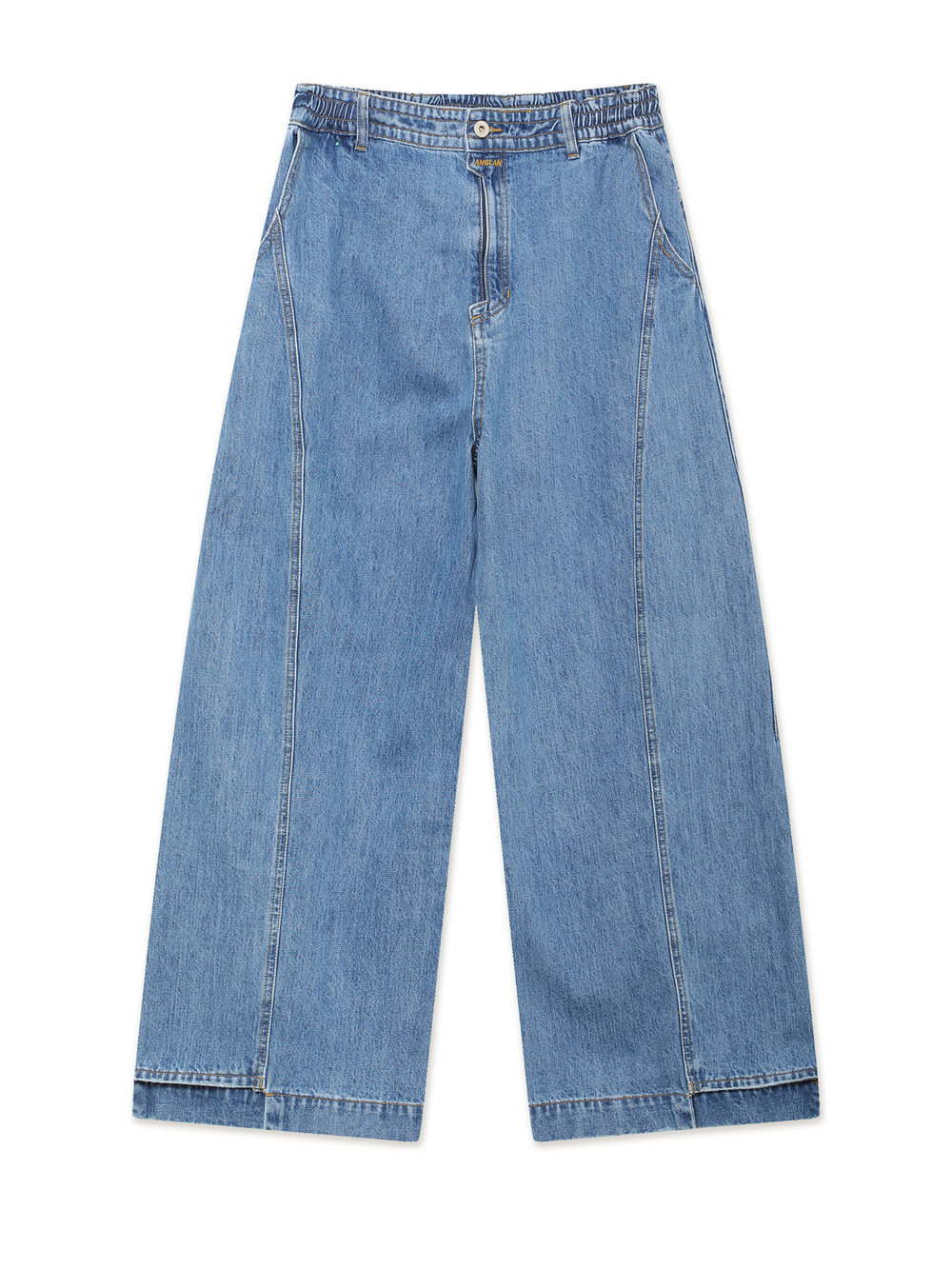 Джинсы (Wide Fit) Wide Curved Denim Pants