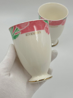 Стакан с розовой каймой Givenchy by Yamaka