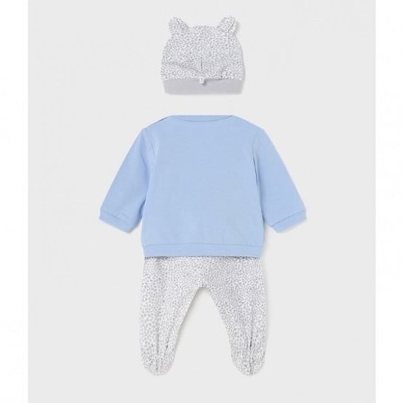 Комплект для мальчика Mayoral Newborn Жираф Светло-голубой