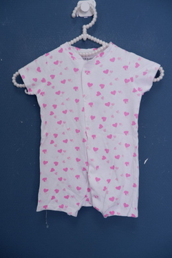 Песочник Fox&Bonny с сердечками на 9/12 месяцев