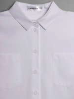 Рубашка для девочки белая