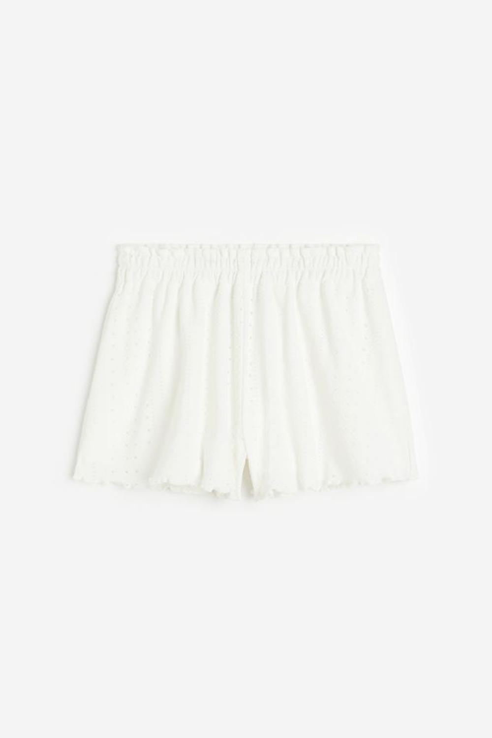 H&M Шорты свободного кроя,  белый