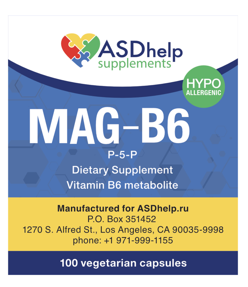 MAG + B6 p5p 100 Cap