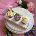 Шоколадные горшочки "Цветочный шёпот"