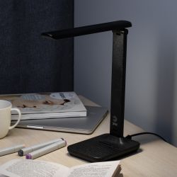 Настольный светильник ЭРА NLED-500-10W-BK светодиодный черный