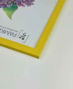 Фоторамка 21х30 см желтая, без фактуры, арт. 2130.746770