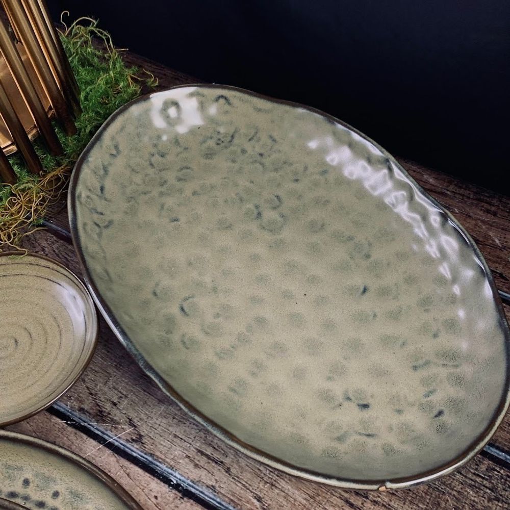 Lenardi 205-443 Набор из 2 овальных блюд 31,5х20,5см МИСТРАЛЬ в под.уп.(х12)Фарфор