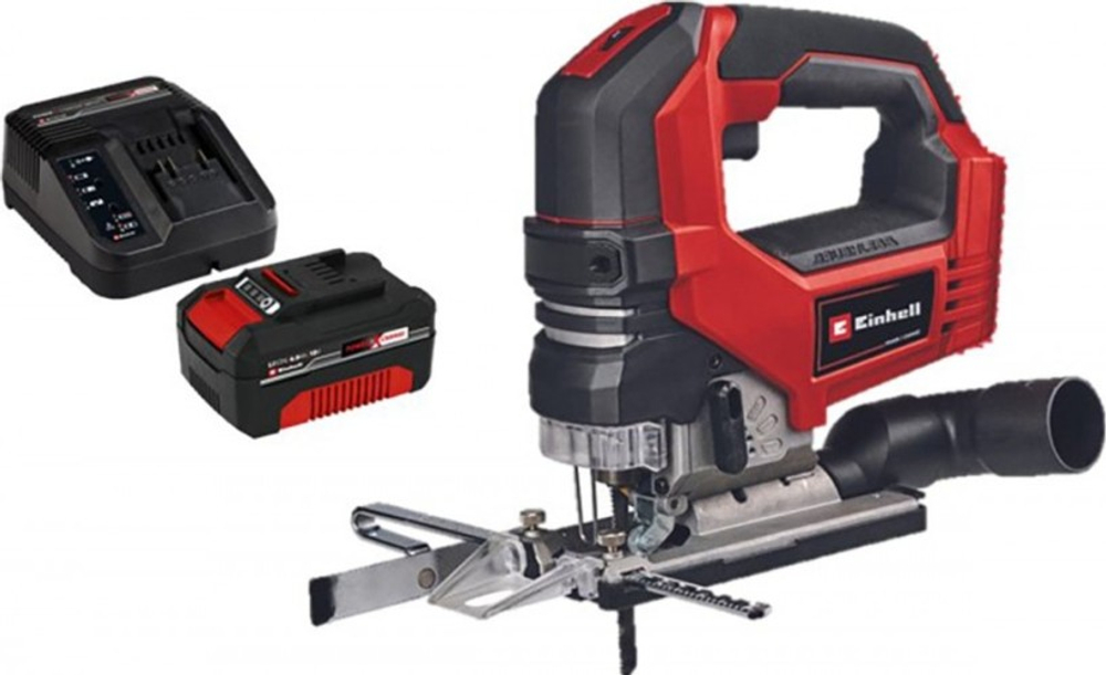 Лобзик аккумуляторный EINHELL PXC TP-JS 18/135 Li BL ЗУ, АКБ PXC 18B 4 Ач kit 4321260SET
