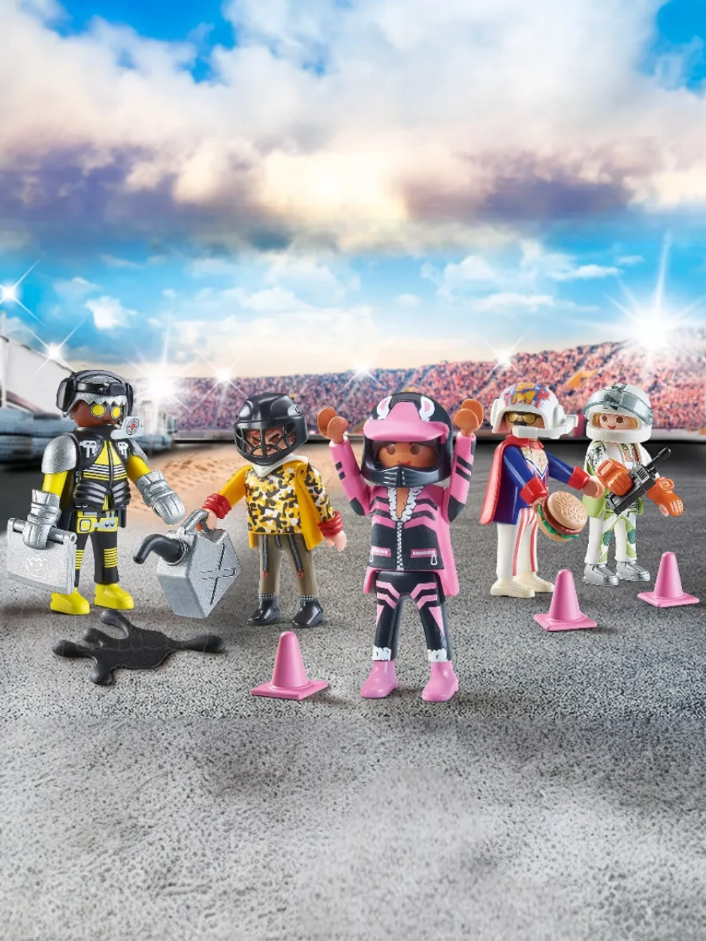 Набор Каскадерское трюковое шоу Playmobil 71399