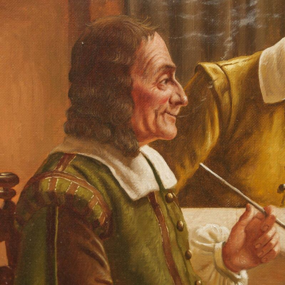 Картина «Подписание контракта»