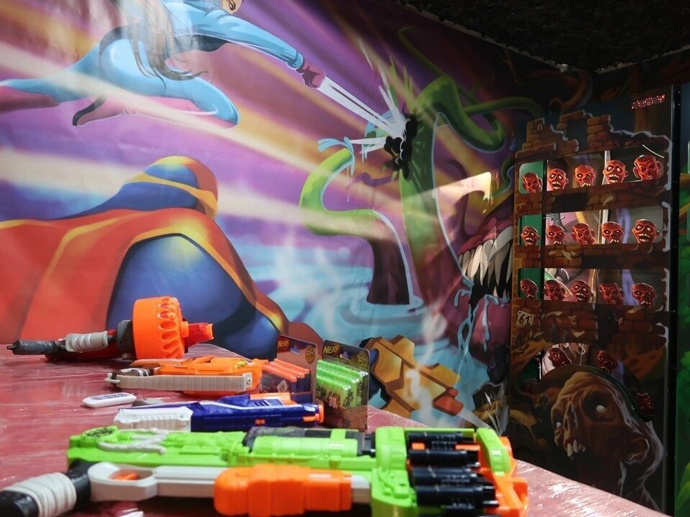 Детский NERF тир «Батл»