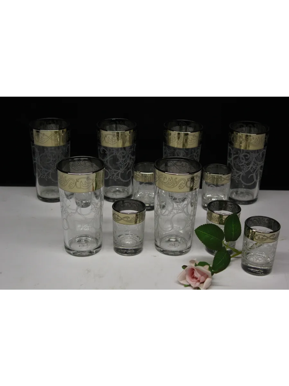 Набор 12 предметов стакан и стопка