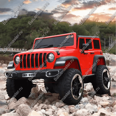 Детский электромобиль "LT -918" красный, стандартная коплектация