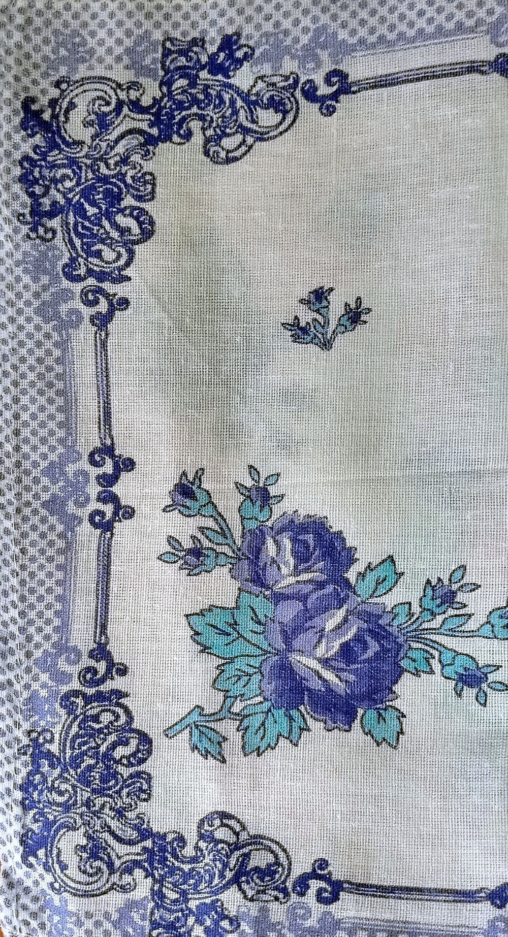 Носовой платок, размер 24 x 24 см, 1 шт., разные цвета