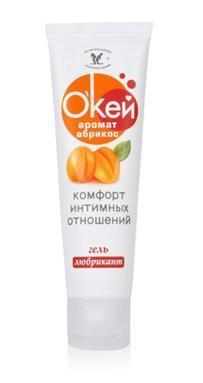 Гель-лубрикант на водной основе Окей с ароматом абрикос 50 мл