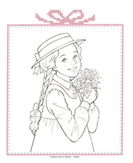 Red Head Ann. Colouring Book