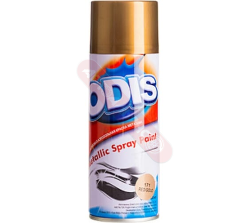 Краска-спрей ODIS красное золото металлик №171 450мл (12)